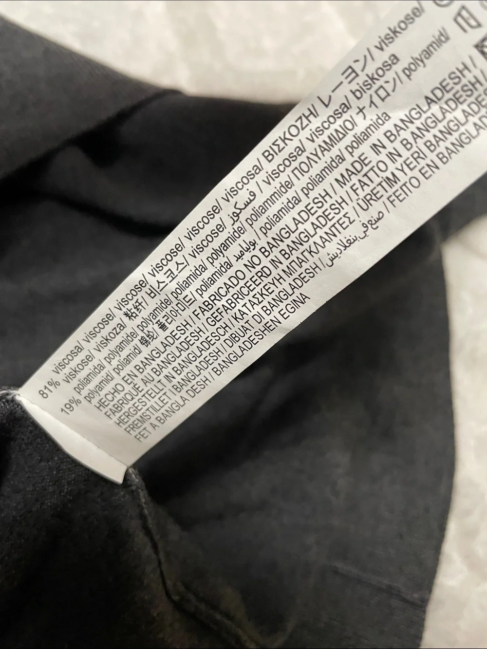 Zara soft charcoal